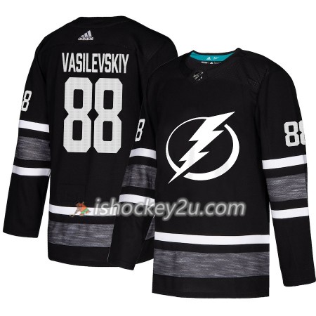 Mænd NHL Tampa Bay Lightning Trøje Andrei Vasilevskiy 88 Sort 2019 All-Star Adidas Authentic